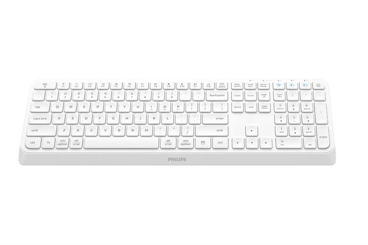 Bàn Phím Bluetooth Philips SPK6407 Màu Trắng