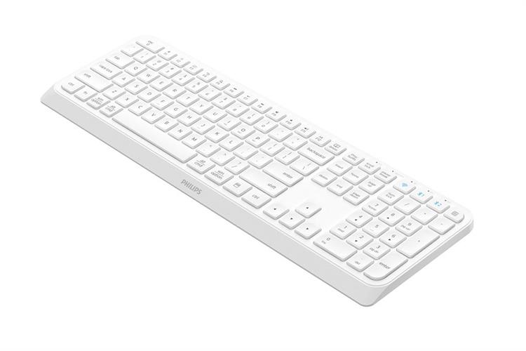Bàn Phím Bluetooth Philips SPK6407 Màu Trắng