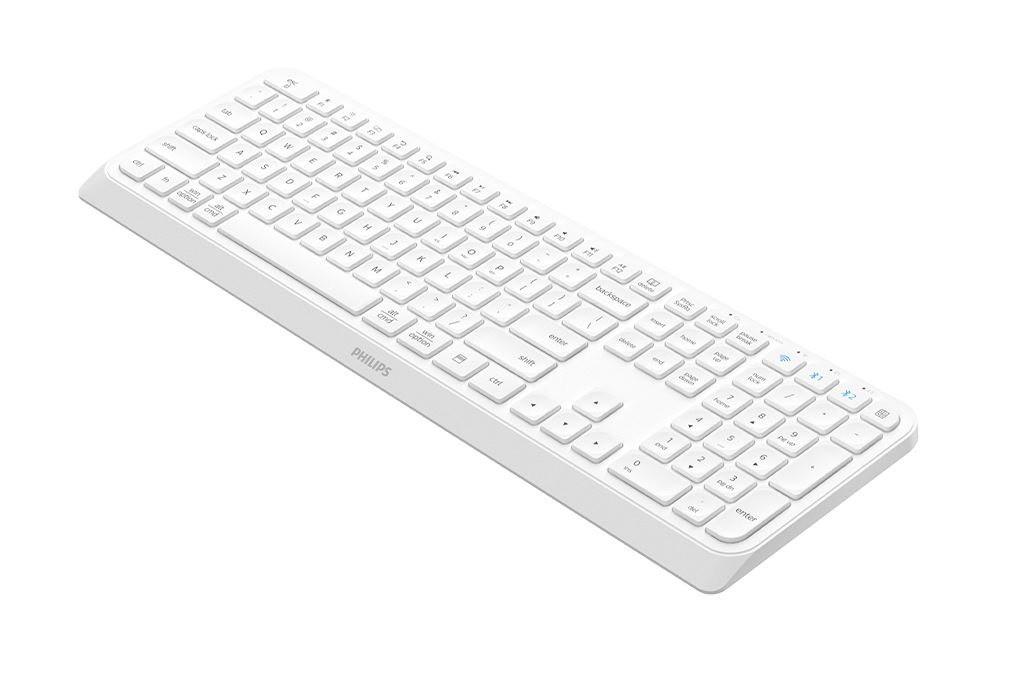 Bàn Phím Bluetooth Philips SPK6407 Màu Trắng