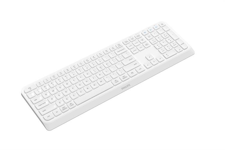 Bàn Phím Bluetooth Philips SPK6407 Màu Trắng