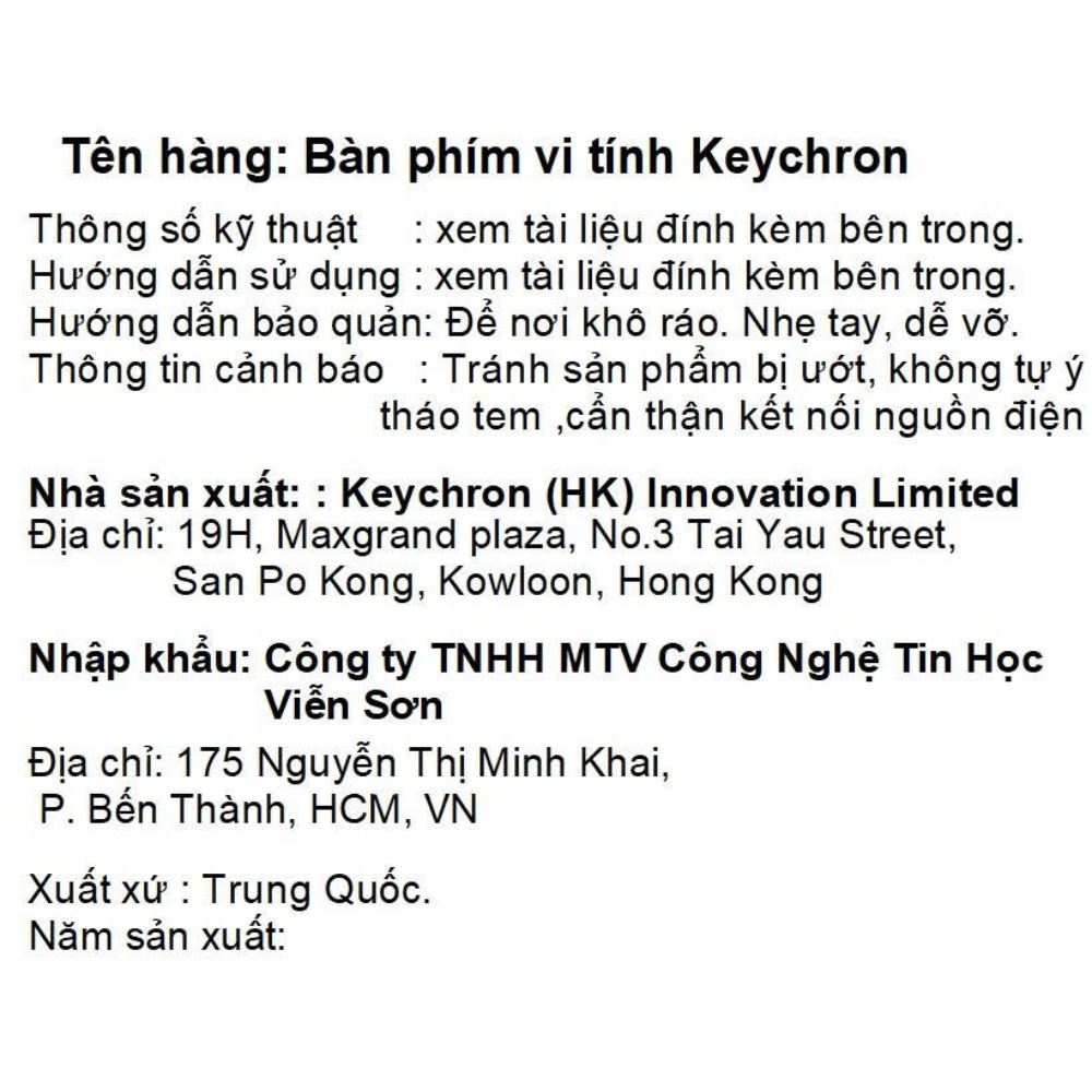 Bàn Phím Bluetooth Keychron B1P-K1 Pro Màu Xám