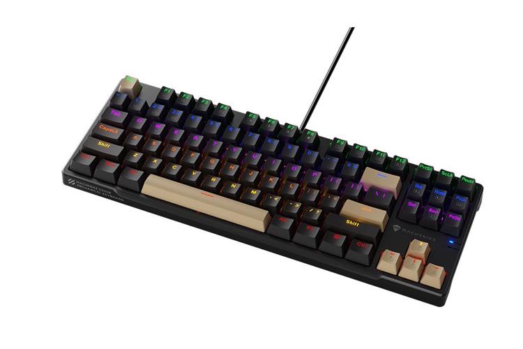 Bàn Phím Cơ Có Dây Machenike K500B B87 Wired Red switch LED Backlit Màu Đen