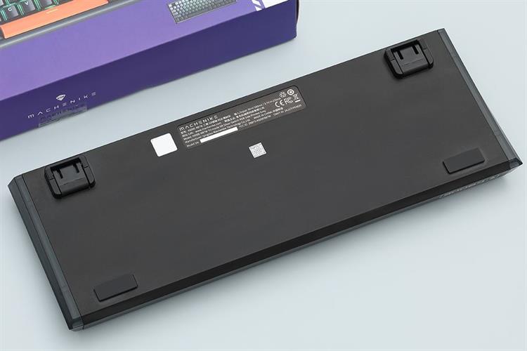 Bàn Phím Cơ Bluetooth Machenike K600E B87W GR Silver switch RGB Side Printed Màu Đen