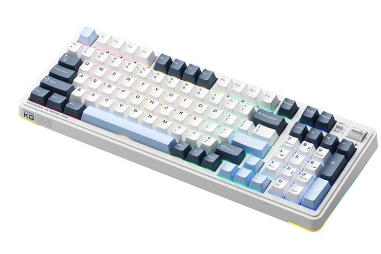 Bàn Phím Cơ Bluetooth Machenike KG98 RGB Purple-Gold Switch Màu Màu kết hợp