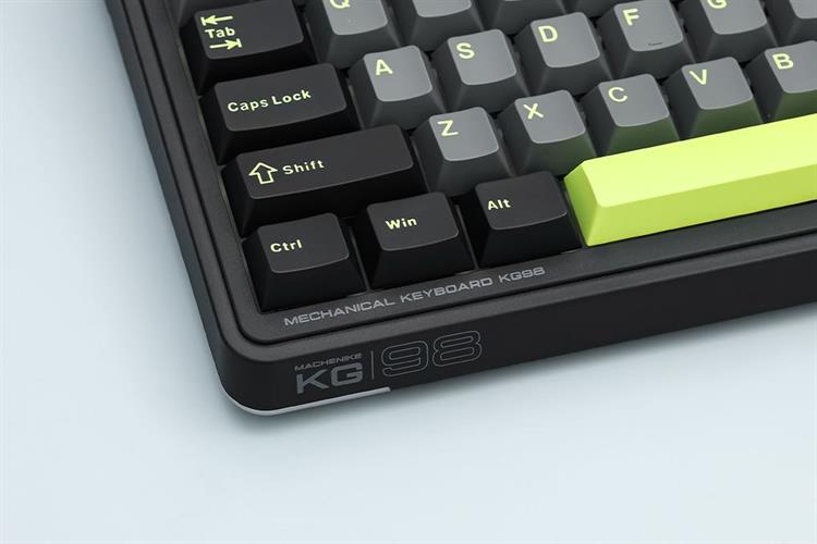 Bàn Phím Cơ Bluetooth Machenike KG98 RGB Purple-Gold Switch Màu Đen