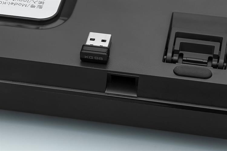 Bàn Phím Cơ Bluetooth Machenike KG98 RGB Purple-Gold Switch Màu Đen