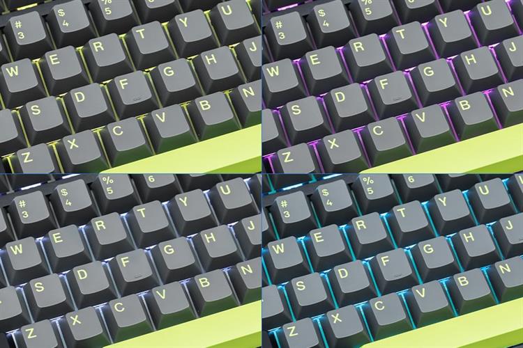 Bàn Phím Cơ Bluetooth Machenike KG98 RGB Purple-Gold Switch Màu Đen