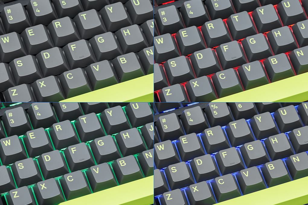 Bàn Phím Cơ Bluetooth Machenike KG98 RGB Purple-Gold Switch Màu Đen