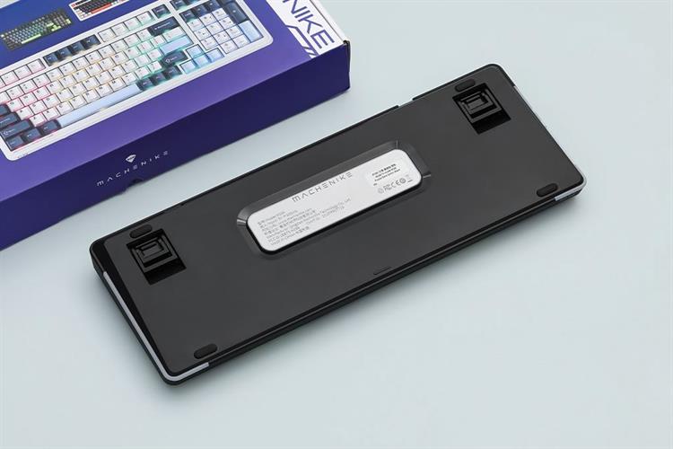 Bàn Phím Cơ Bluetooth Machenike KG98 RGB Purple-Gold Switch Màu Đen