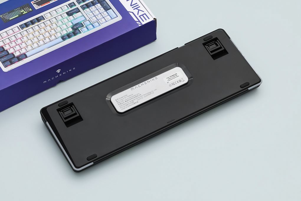 Bàn Phím Cơ Bluetooth Machenike KG98 RGB Purple-Gold Switch Màu Đen