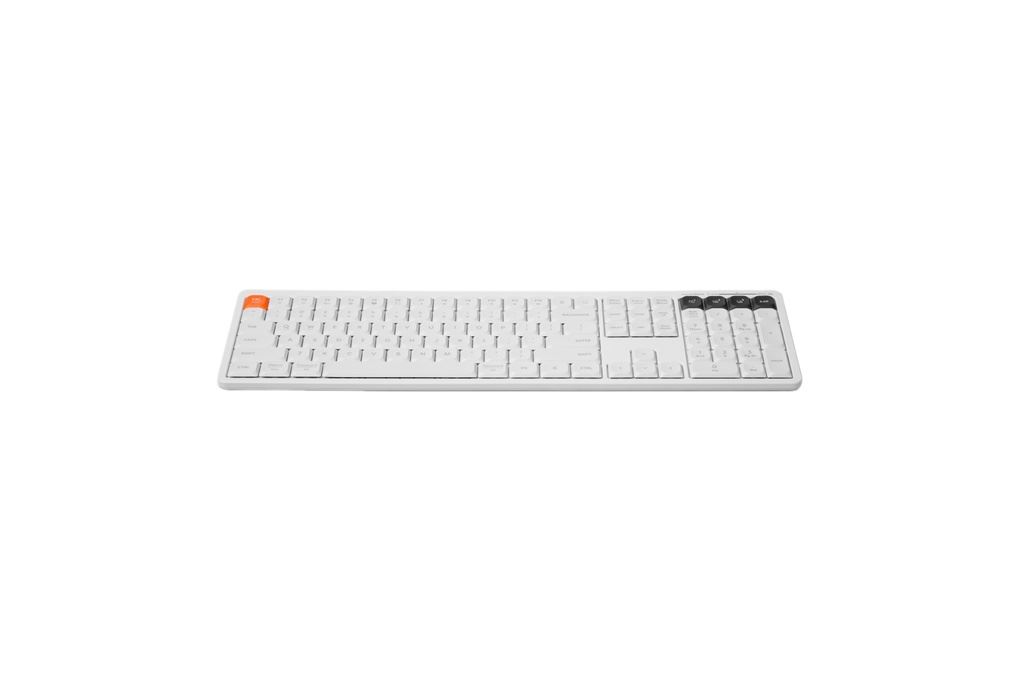 Bàn Phím Bluetooth HyperWork SilentKey Màu Trắng