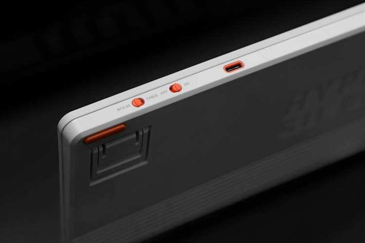 Bàn Phím Bluetooth HyperWork SilentKey Màu Trắng