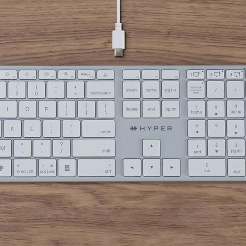 Bàn Phím Bluetooth HyperSpace HS2310US - Trắng Màu Trắng