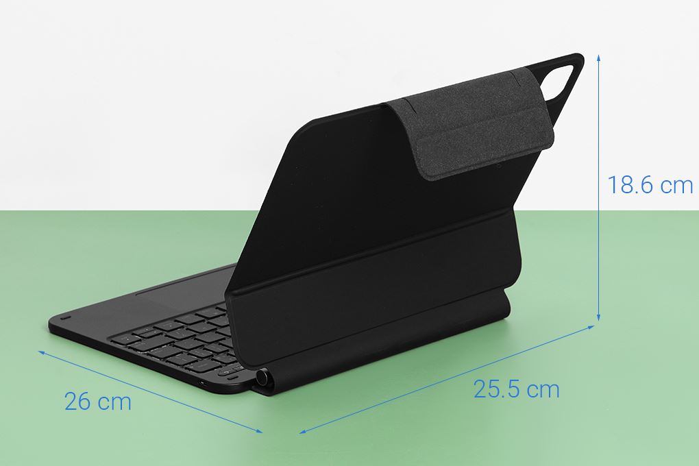 Bao Da Bàn Phím iPad Typecase Magnetic Edge Series Pro 11 M4 & M5 Màu Đen