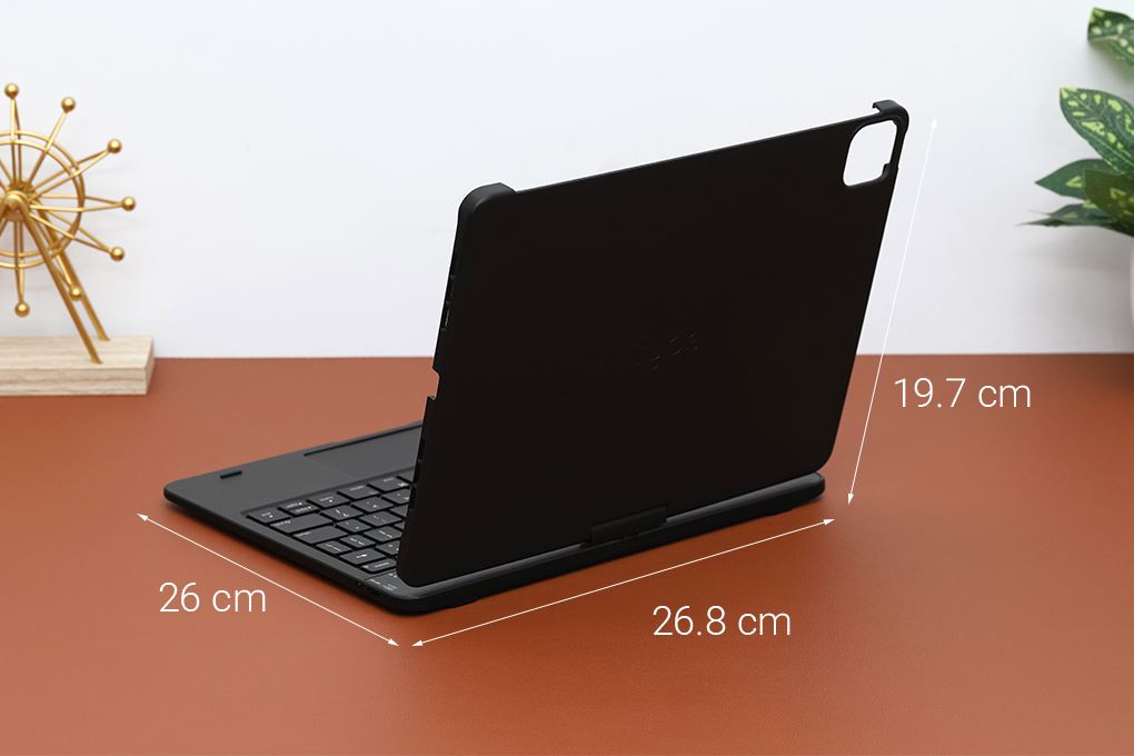 Bao Da Bàn Phím iPad Typecase Flexbook Touch Series with trackpad Air 6 Màu Đen
