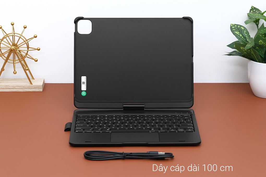 Bao Da Bàn Phím iPad Typecase Flexbook Touch Series with trackpad Air 6 Màu Đen