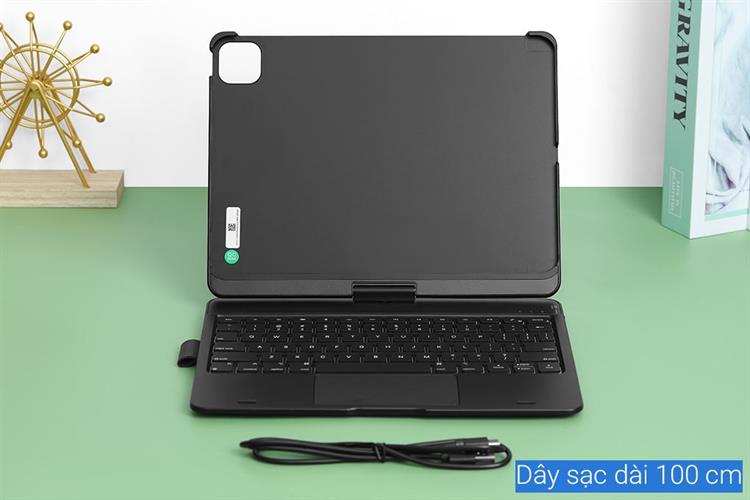 Bao Da Bàn Phím iPad Typecase Touch Keyboard Case For iPad Pro 11 M4 2024 Màu Đen