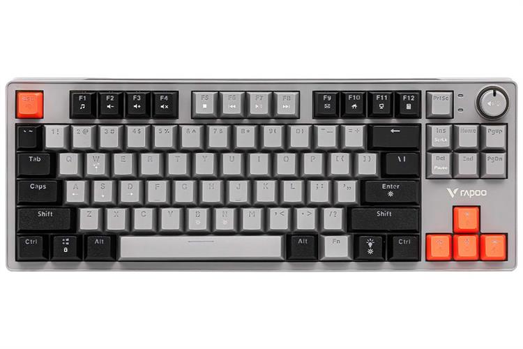 Bàn Phím Cơ Có Dây Rapoo V501 87 Màu Đen