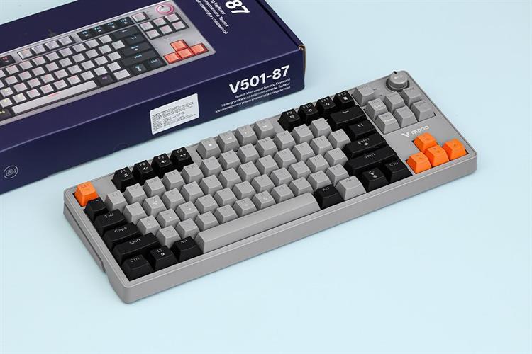 Bàn Phím Cơ Có Dây Rapoo V501 87 Màu Đen