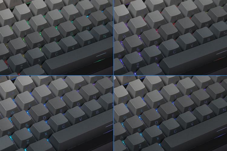 Bàn Phím Cơ Bluetooth Dareu EK75 Pro Cloudy Aqua Màu Đen