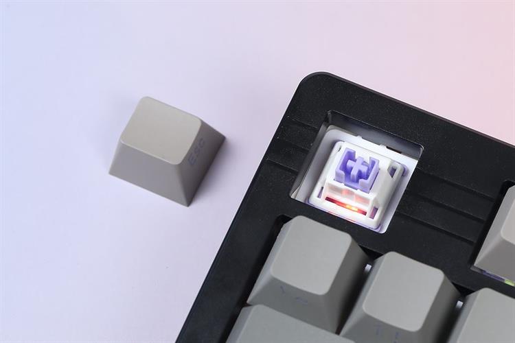 Bàn Phím Cơ Bluetooth Dareu EK75 Pro Cloudy Aqua Màu Đen