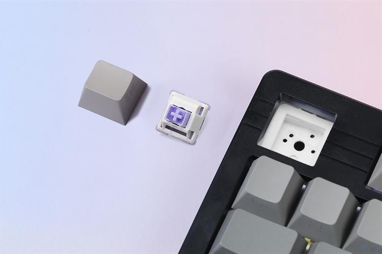 Bàn Phím Cơ Bluetooth Dareu EK75 Pro Cloudy Aqua Màu Đen