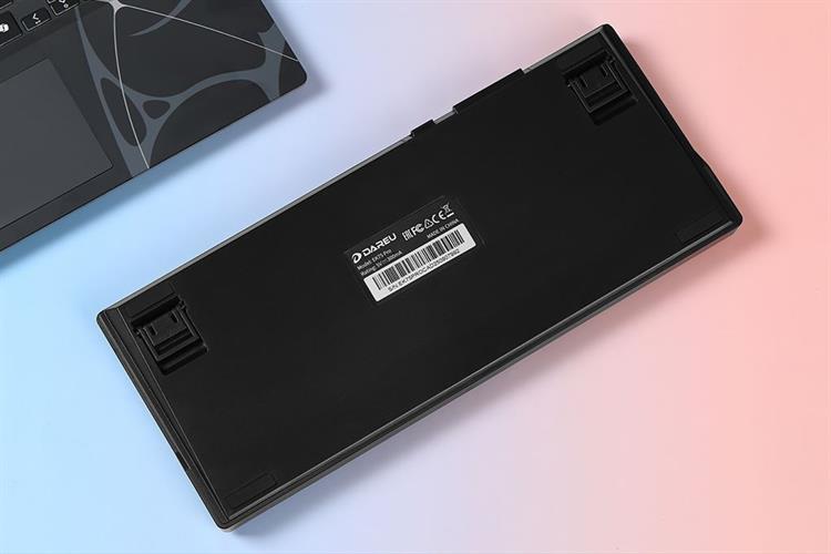 Bàn Phím Cơ Bluetooth Dareu EK75 Pro Cloudy Aqua Màu Đen