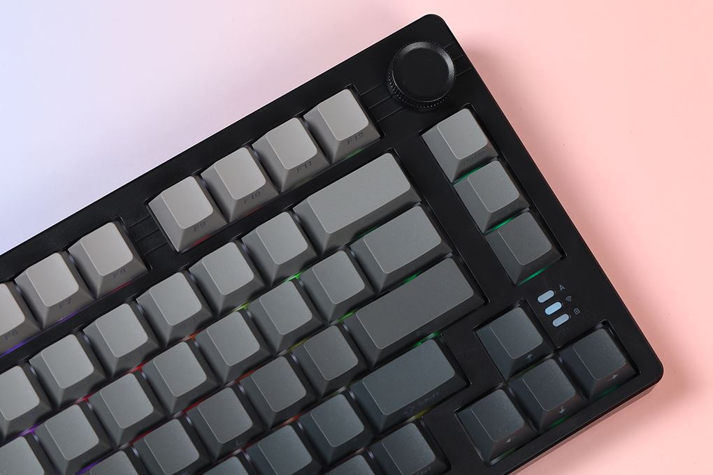 Bàn Phím Cơ Bluetooth Dareu EK75 Pro Cloudy Aqua Màu Đen