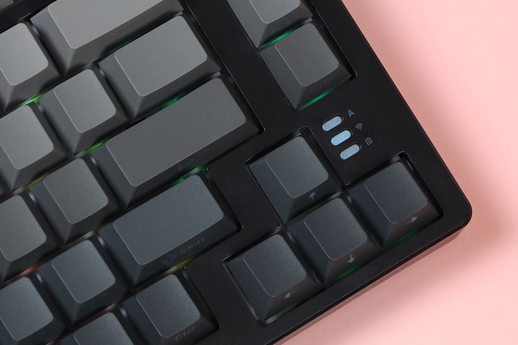 Bàn Phím Cơ Bluetooth Dareu EK75 Pro Cloudy Aqua Màu Đen