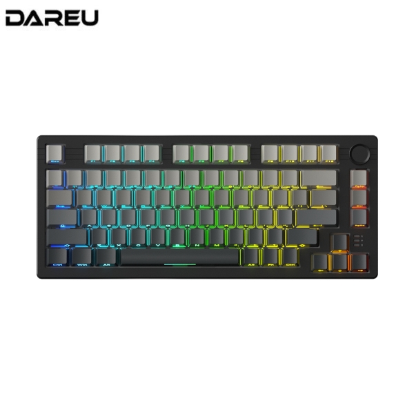 Bàn Phím Cơ Bluetooth Dareu EK75 Pro Cloudy Aqua