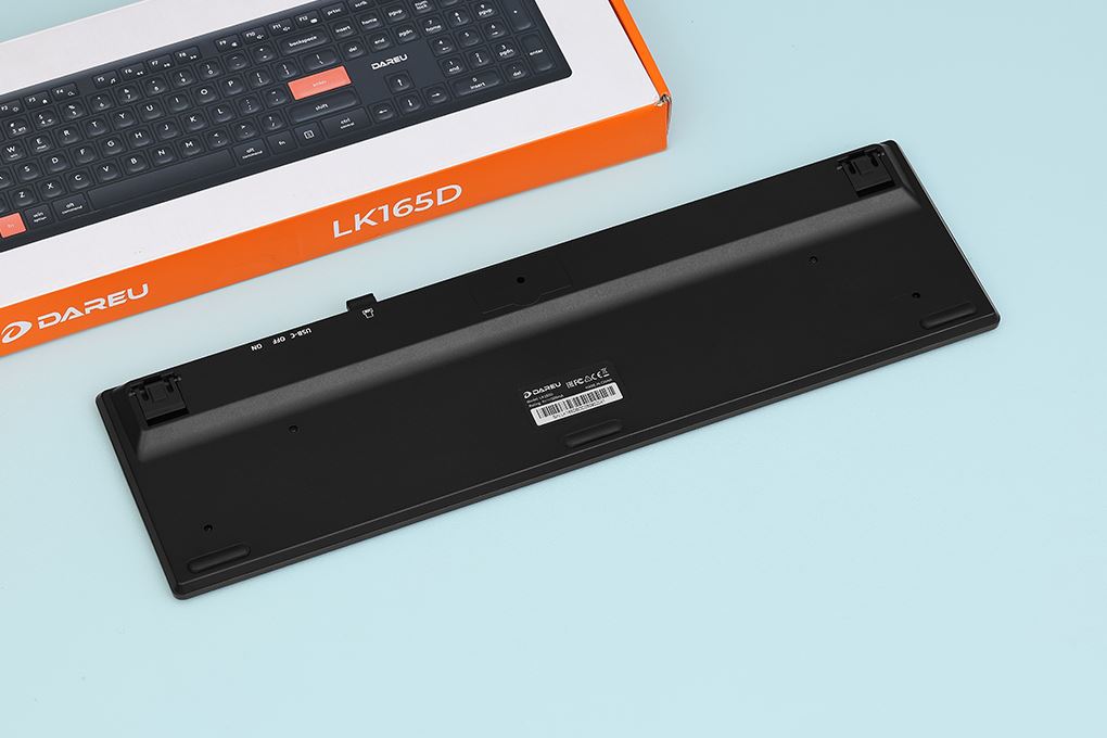 Bàn Phím Bluetooth Dareu LK165D Màu Đen