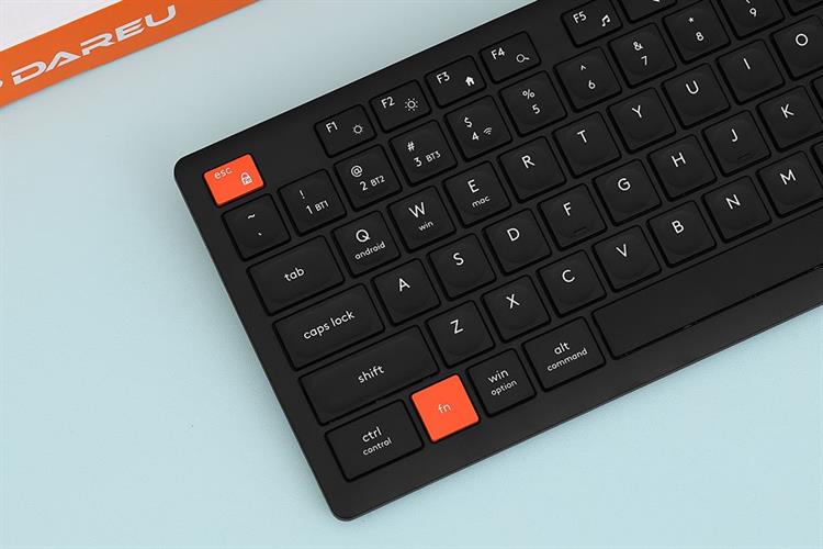 Bàn Phím Bluetooth Dareu LK165D Màu Đen