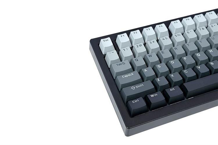 Bàn Phím Cơ Bluetooth Akko 5075 V3 Gradient Akko Frost Pink Màu Đen - Xám