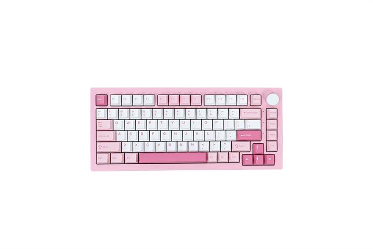 Bàn Phím Cơ Bluetooth Akko 5075 V3 Akko Piano Màu Hồng