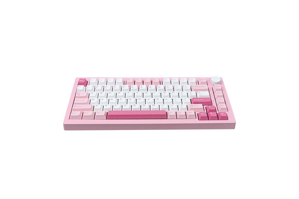 Bàn Phím Cơ Bluetooth Akko 5075 V3 Akko Piano Màu Hồng