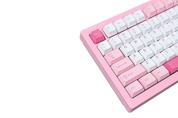 Bàn Phím Cơ Bluetooth Akko 5075 V3 Akko Piano Màu Hồng