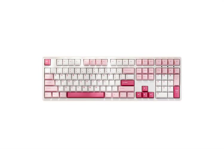 Bàn Phím Cơ Không Dây Akko 3108 RF V3 Màu Hồng