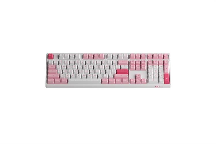 Bàn Phím Cơ Không Dây Akko 3108 RF V3 Màu Hồng