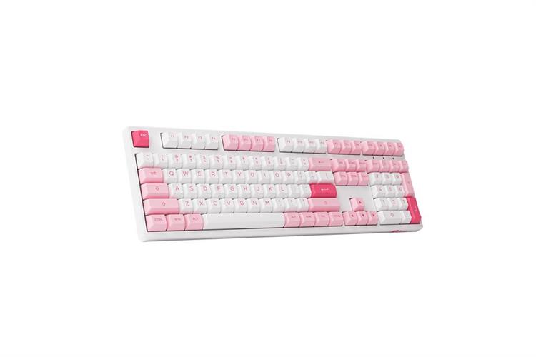 Bàn Phím Cơ Không Dây Akko 3108 RF V3 Màu Hồng