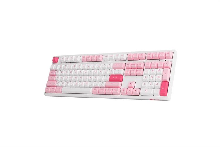 Bàn Phím Cơ Không Dây Akko 3108 RF V3 Màu Hồng