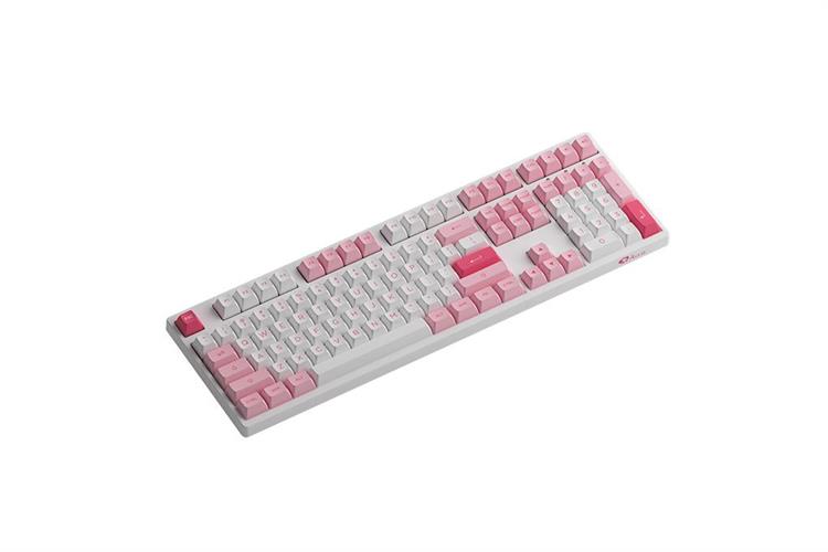 Bàn Phím Cơ Không Dây Akko 3108 RF V3 Màu Hồng