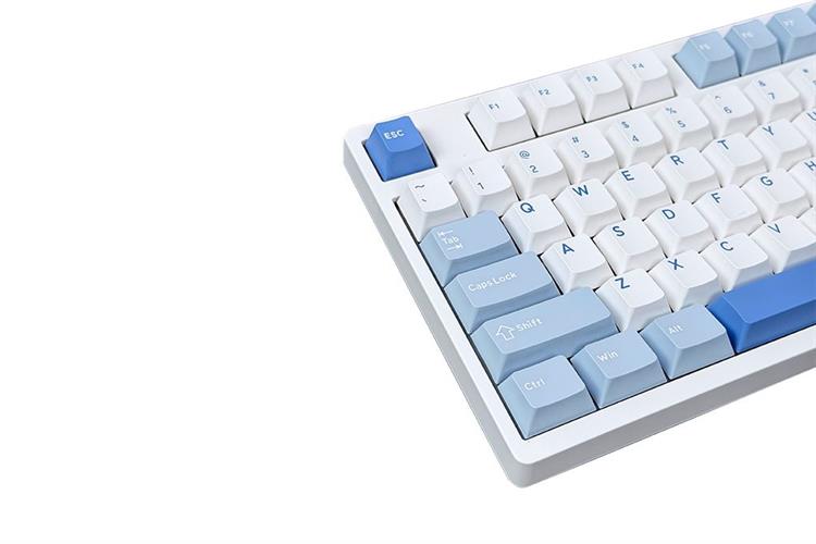 Bàn Phím Cơ Không Dây Akko 3108 RF V3 Màu Trắng
