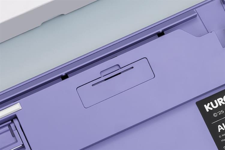Bàn Phím Cơ Không Dây Akko 3108 RF V3 Kuromi Frost Pink Màu Tím