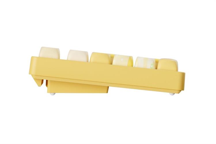 Bàn Phím Cơ Không Dây Akko 3108 RF V3 Poco Family POCO DUCK Frost Pink Màu Vàng