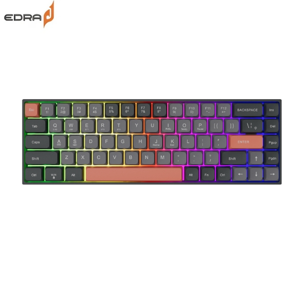 Bàn Phím Cơ Không Dây EDRA EK368WA