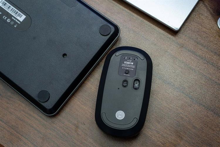 Bộ Bàn Phím Chuột Bluetooth EDRA EC801W Màu Đen