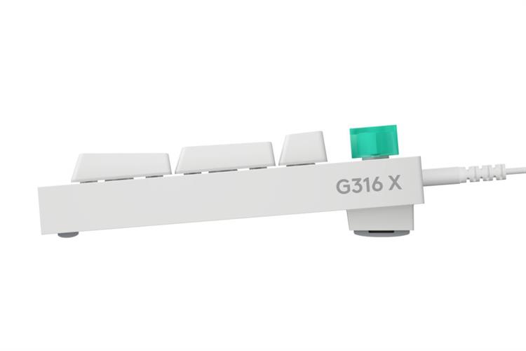 Bàn Phím Cơ Có Dây Logitech G316 X 98 Màu Trắng
