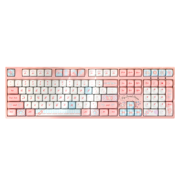 Bàn Phím Cơ Không Dây AKKO 3108RF V3 Piano Sweet