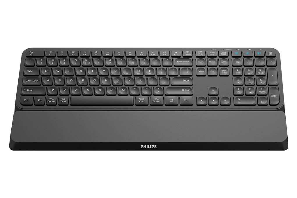 Bàn phím Bluetooth Philips SPK6607 Màu Đen
