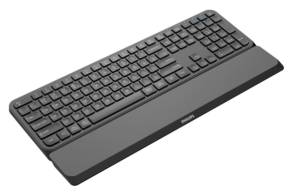 Bàn phím Bluetooth Philips SPK6607 Màu Đen